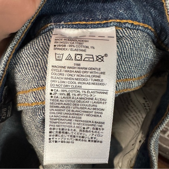 Banana Republic Button-Fly Denim Shorts Medium Wash - Picture 8 of 9